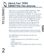 Preview for 3 page of TERK Technologies OMNITV3A Owner'S Manual