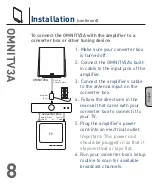 Preview for 9 page of TERK Technologies OMNITV3A Owner'S Manual