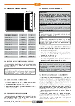 Preview for 9 page of TERMOTECNICA PERICOLI EOS 42/0,5 Instruction Booklet