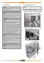 Preview for 23 page of TERMOTECNICA PERICOLI EOS 42/0,5 Instruction Booklet