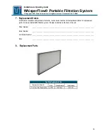 Preview for 12 page of Terra Universal WhisperFlow Installation And Operating Manual