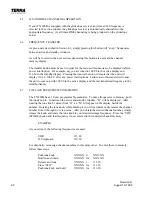 Preview for 27 page of Terra TN 200D Operation & Installation Manual