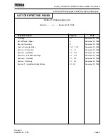 Preview for 3 page of Terra TX 760D Operation And Installtion Manual