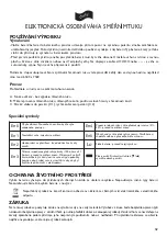 Preview for 35 page of Terraillon ELECTRONIC BATHROOM SCALE BODY FAT ANALYSER Manual