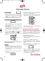 Preview for 64 page of Terraillon TFA AURA TOUCH Manual