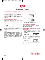 Preview for 68 page of Terraillon TFA AURA TOUCH Manual