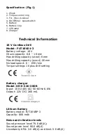 Preview for 5 page of Terratek FUT18V01-3 User Manual