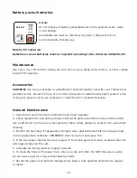 Preview for 19 page of Terratek T12VAG User Manual