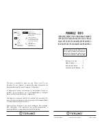 Preview for 20 page of Terumo Pinnacle R/O II Instructions For Use Manual