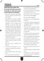 Preview for 2 page of Tesco TDF19 User Manual