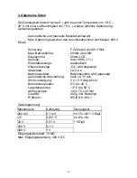 Preview for 6 page of Testboy TB-2200 Operating Instructions Manual