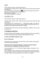 Preview for 19 page of Testboy TB-2200 Operating Instructions Manual