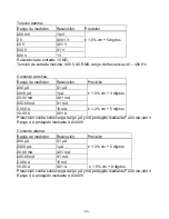 Preview for 44 page of Testboy TB-2200 Operating Instructions Manual