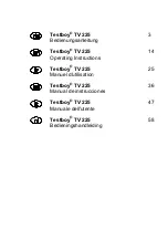 Preview for 2 page of Testboy TV 225 Operating Instructions Manual