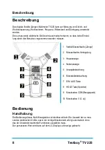 Preview for 8 page of Testboy TV 225 Operating Instructions Manual