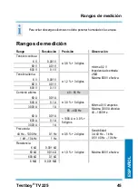 Preview for 45 page of Testboy TV 225 Operating Instructions Manual