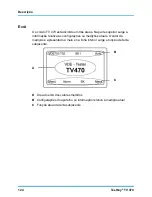 Preview for 124 page of Testboy TV 470 Operating Instructions Manual