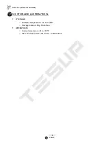 Preview for 16 page of Tesup ZEUS3.0 User Manual