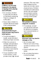 Preview for 9 page of Teufel Holist S Technical Description And User Manual