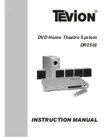 Tevion DR2502 Instruction Manual preview