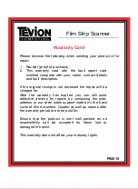 Preview for 28 page of Tevion Film Strip Scanner User Manual