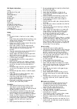 Preview for 12 page of Texas A/S Razor 5110WS User Manual