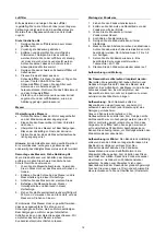 Preview for 19 page of Texas A/S Razor 5110WS User Manual