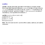 Preview for 99 page of Texas Instruments 83PL/CLM/1L1/V - 83 Plus Calc Manual Book