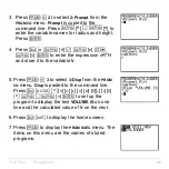 Preview for 501 page of Texas Instruments 83PL/CLM/1L1/V - 83 Plus Calc Manual Book