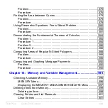 Preview for 823 page of Texas Instruments 83PL/CLM/1L1/V - 83 Plus Calc Manual Book