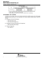 Preview for 2 page of Texas Instruments MSP430FG47x Manual