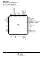 Preview for 4 page of Texas Instruments MSP430FG47x Manual