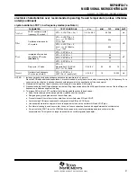 Preview for 37 page of Texas Instruments MSP430FG47x Manual