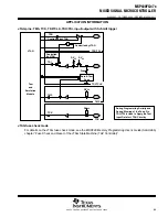 Preview for 85 page of Texas Instruments MSP430FG47x Manual