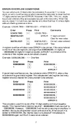 Preview for 9 page of Texas Instruments TI-5015 Operating Manual