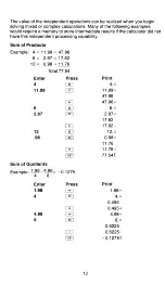 Preview for 14 page of Texas Instruments TI-5015 Operating Manual