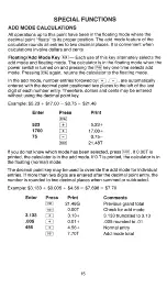 Preview for 17 page of Texas Instruments TI-5015 Operating Manual