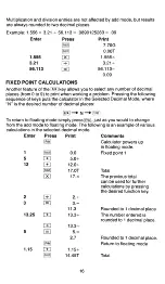 Preview for 18 page of Texas Instruments TI-5015 Operating Manual