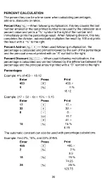 Preview for 22 page of Texas Instruments TI-5015 Operating Manual