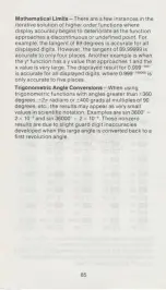 Preview for 87 page of Texas Instruments TI-51-II Owner'S Manual