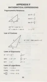 Preview for 90 page of Texas Instruments TI-51-II Owner'S Manual