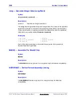 Preview for 260 page of Texas Instruments TI-89 Plus Software Manual