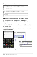 Preview for 322 page of Texas Instruments TI-Nspire Manual Book