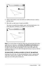 Preview for 441 page of Texas Instruments TI-Nspire Manual Book