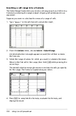 Preview for 562 page of Texas Instruments TI-Nspire Manual Book