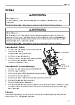 Preview for 71 page of Textron Greenlee DM-45 Instruction Manual