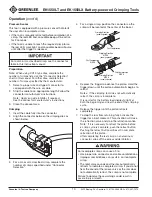 Preview for 10 page of Textron Greenlee EK1550LT Operation Manual