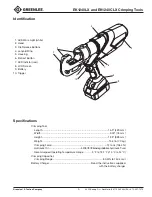 Preview for 5 page of Textron Greenlee GATOR EK1240CLX Operation Manual