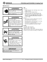 Preview for 10 page of Textron Greenlee GATOR EK1240CLX Operation Manual