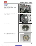 Preview for 95 page of TGB BLADE 250 Service Manual